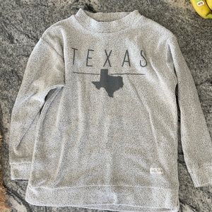 Texas oversized terry pullover